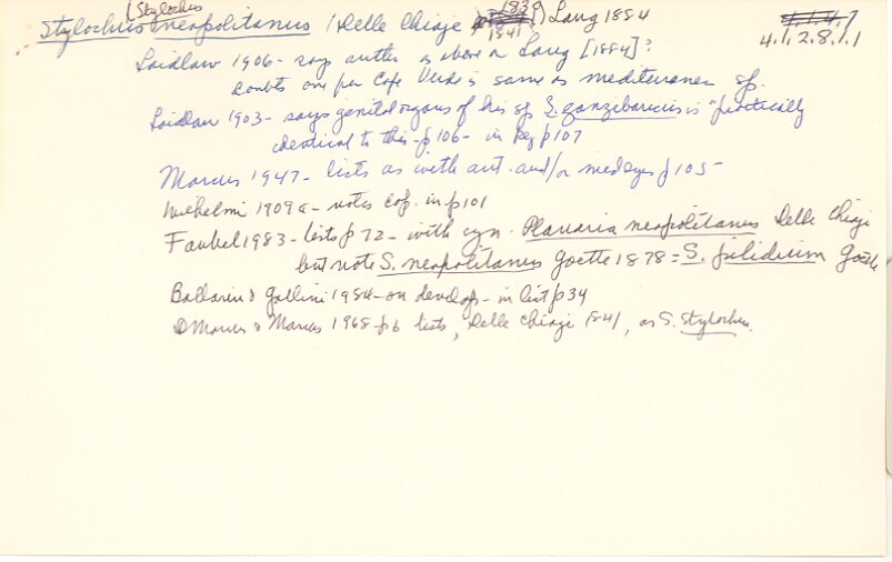 index card