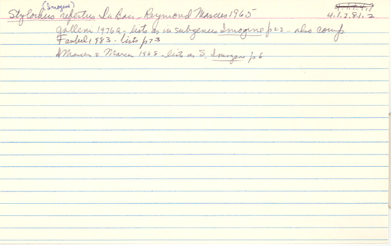 index card