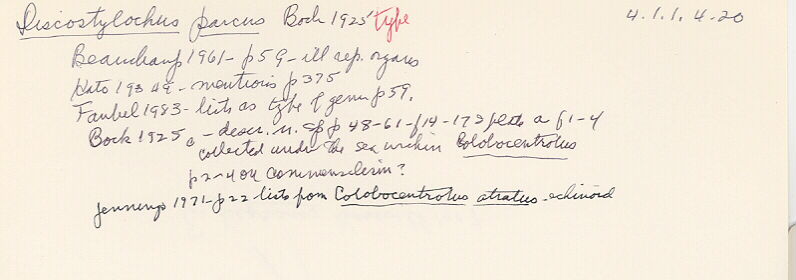 index card