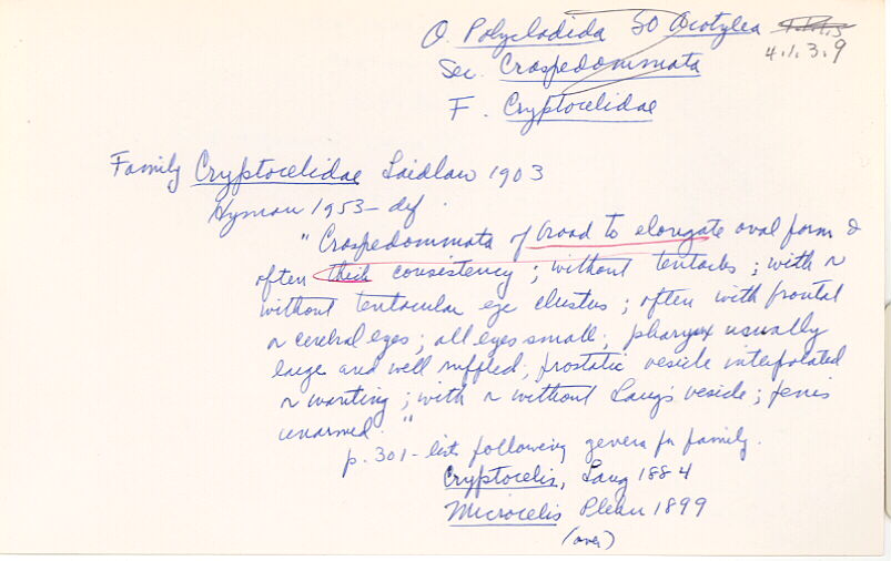 index card