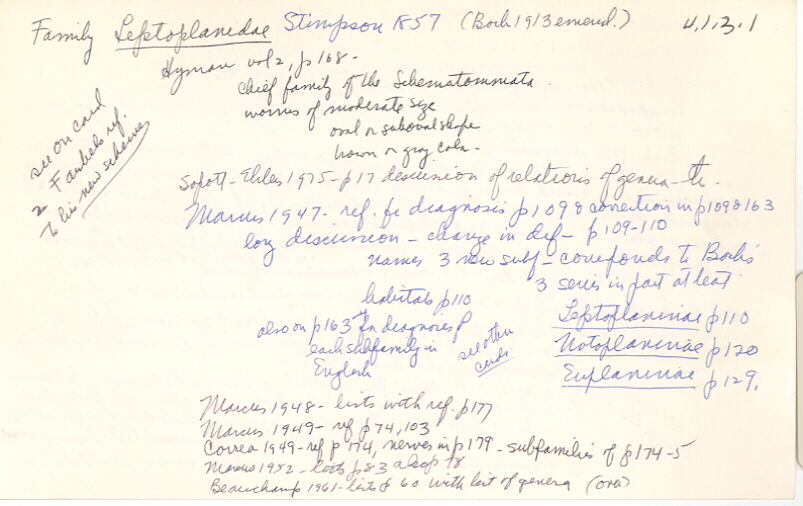 index card